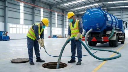 Hút hầm cầu công nghiệp uy tín phú mỹ